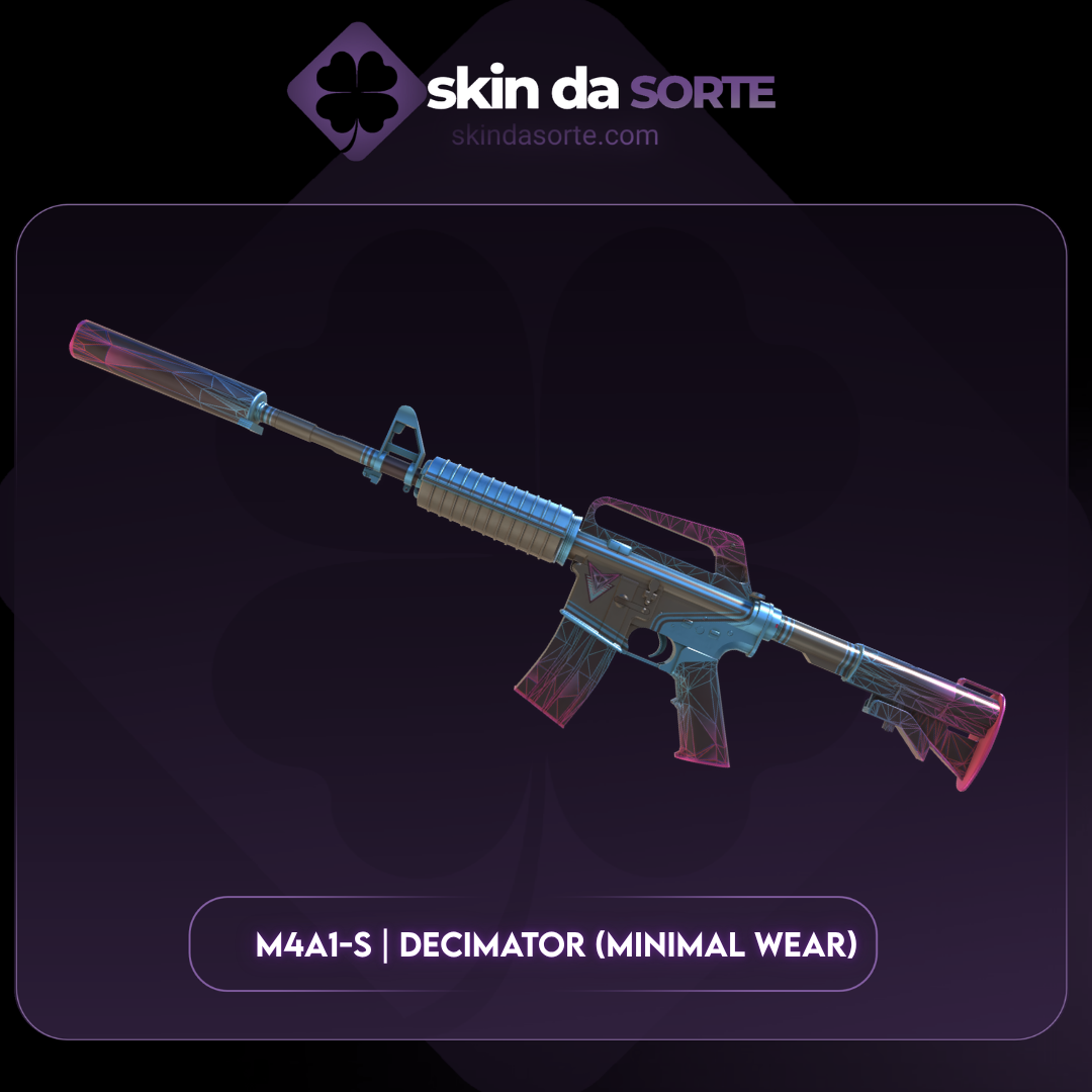 050826 - M4A1-S | Decimator (Minimal Wear) (10 nmr)